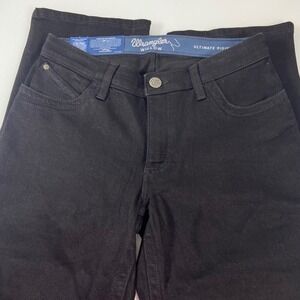 Wrangler Willow Ultimate Riding Jeans Black Women's 29x36 NWT Fitted Seat Thigh